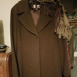 Full length woolcoat